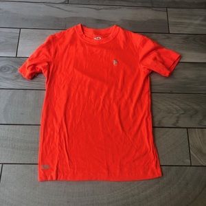 Fila boys athletic shirt orange medium 10/12